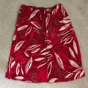 H&M drawstring skirt